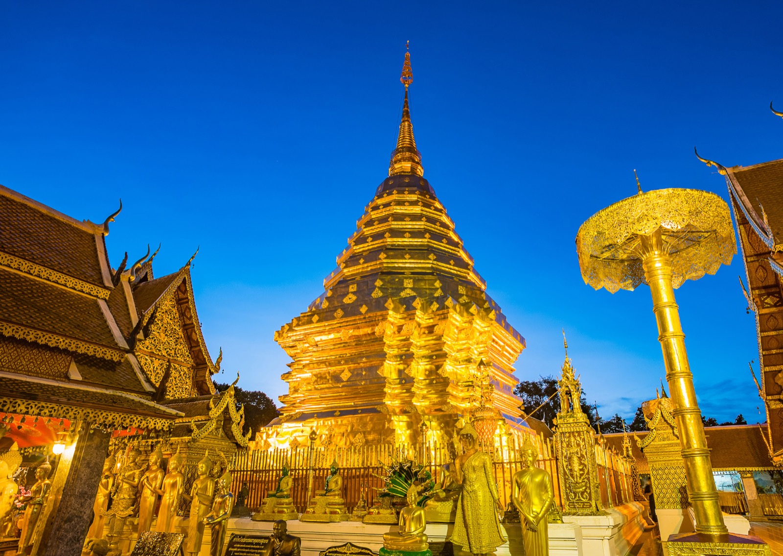 วัดพระธาตุดอยสุเทพ + วัดผาลาด
