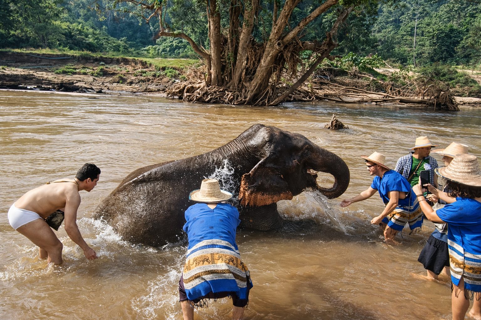 Half Day Maetaeng Elephant Care